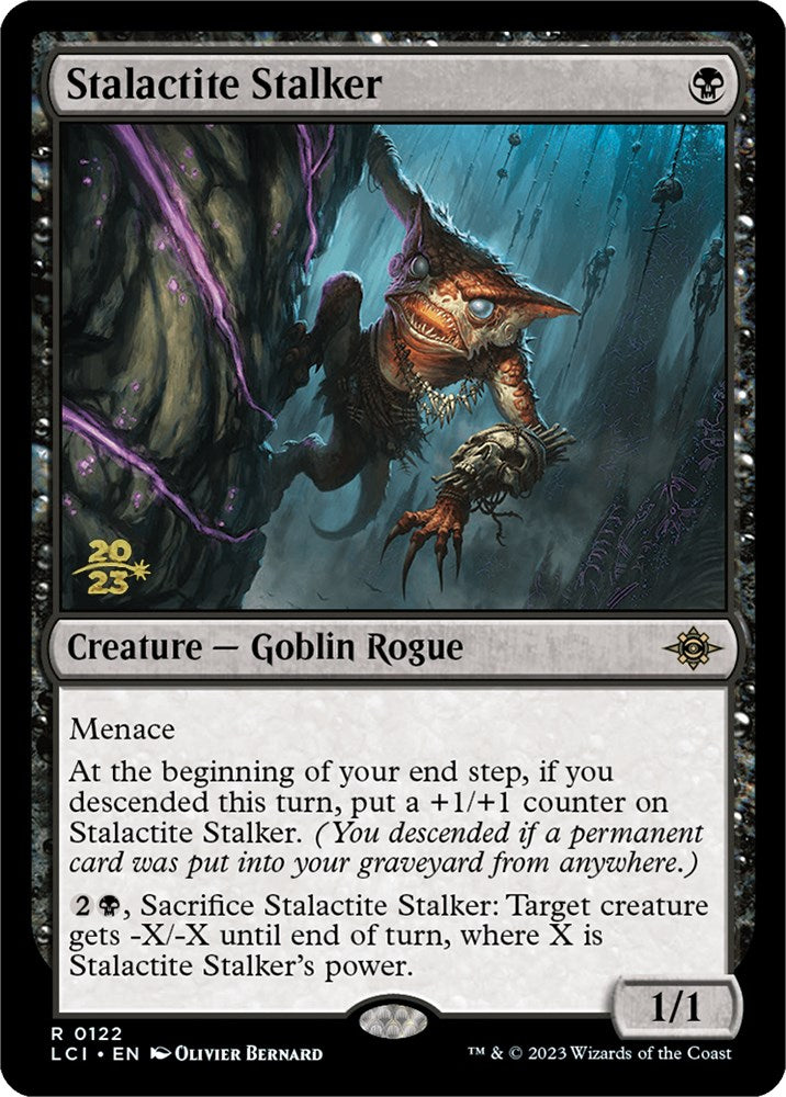 Stalactite Stalker [The Lost Caverns of Ixalan Prerelease Cards] | Good Games North