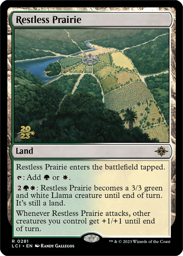 Restless Prairie [The Lost Caverns of Ixalan Prerelease Cards] | Good Games North