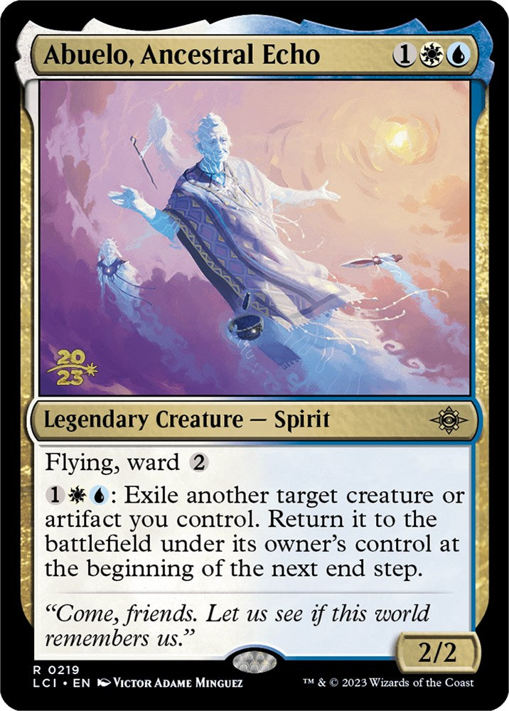 Abuelo, Ancestral Echo [The Lost Caverns of Ixalan Prerelease Cards] | Good Games North