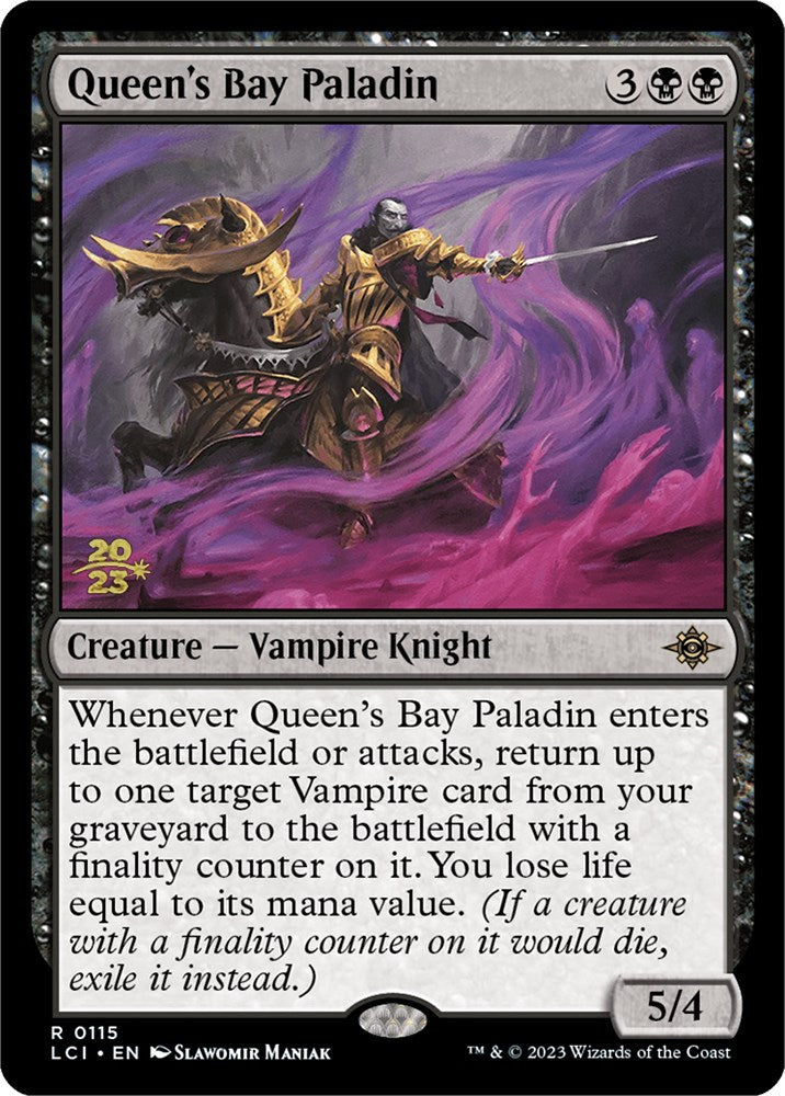 Queen's Bay Paladin [The Lost Caverns of Ixalan Prerelease Cards] | Good Games North