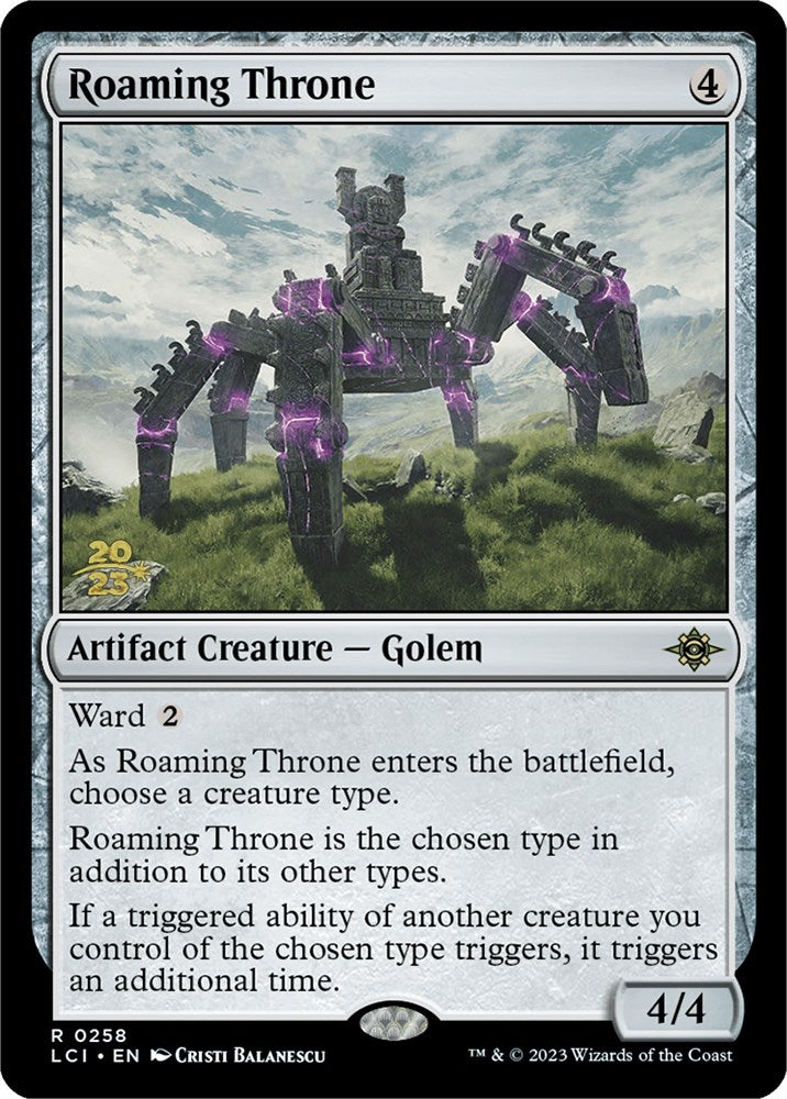 Roaming Throne [The Lost Caverns of Ixalan Prerelease Cards] | Good Games North