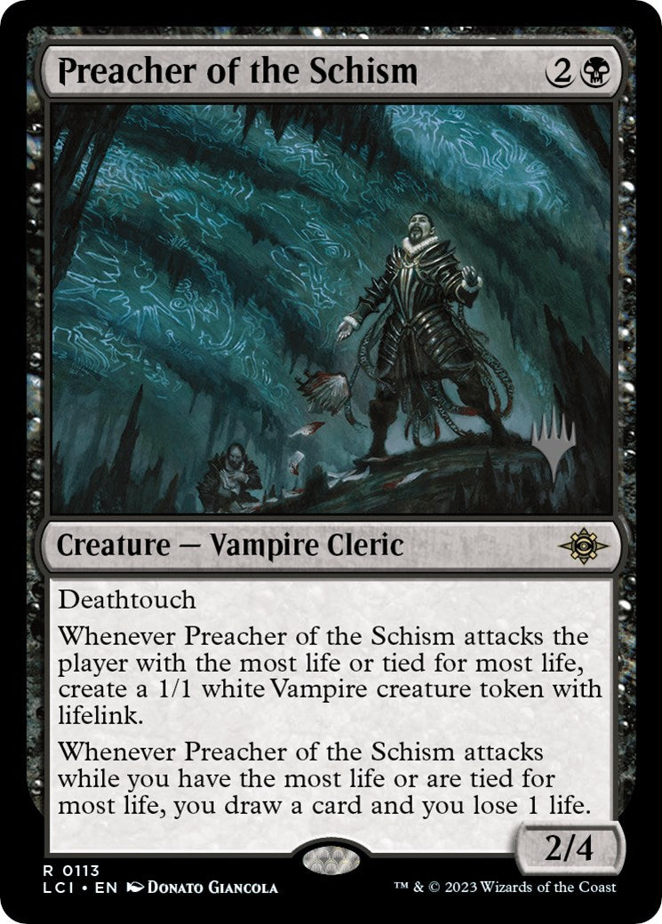 Preacher of the Schism (Promo Pack) [The Lost Caverns of Ixalan Promos] | Good Games North