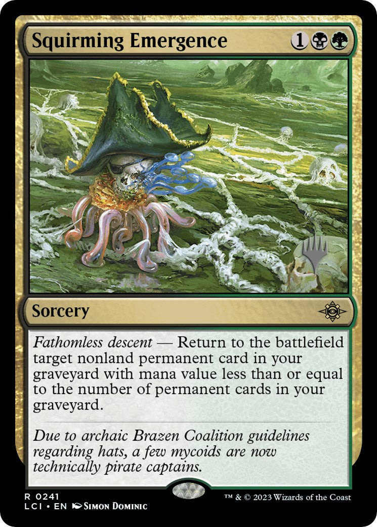 Squirming Emergence (Promo Pack) [The Lost Caverns of Ixalan Promos] | Good Games North