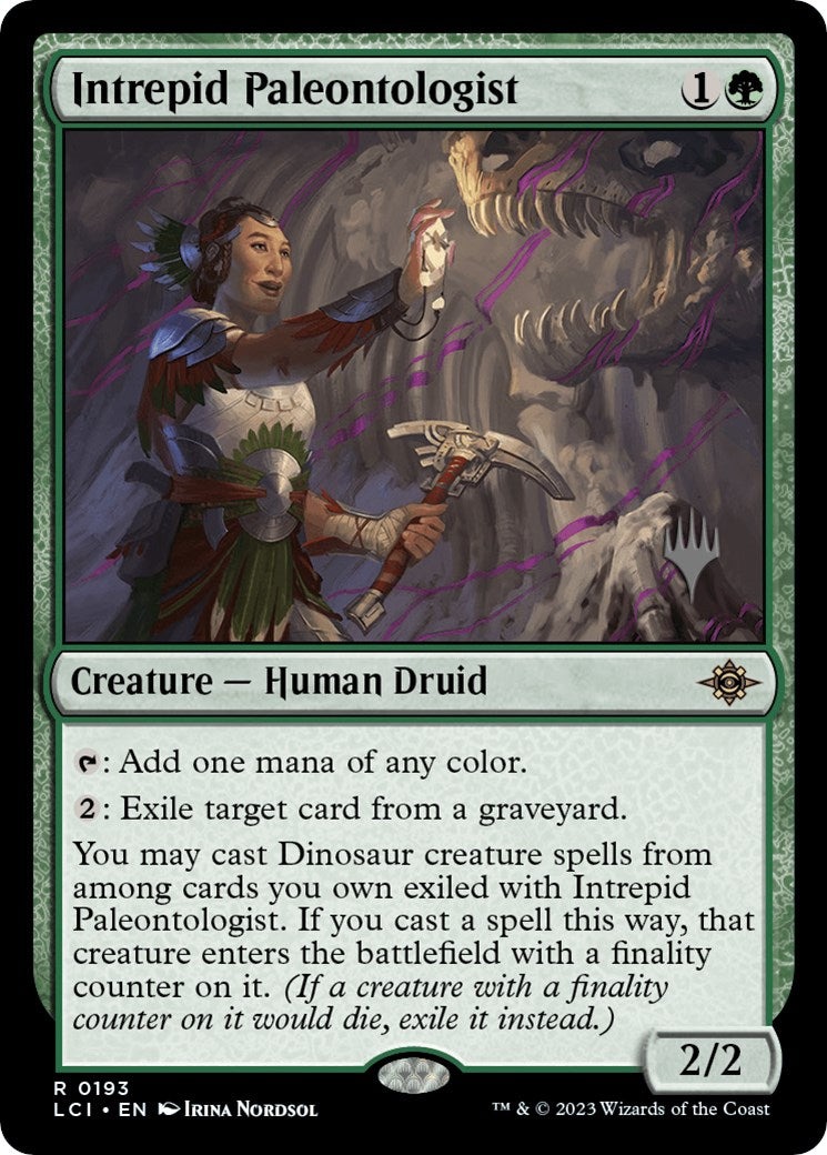 Intrepid Paleontologist (Promo Pack) [The Lost Caverns of Ixalan Promos] | Good Games North