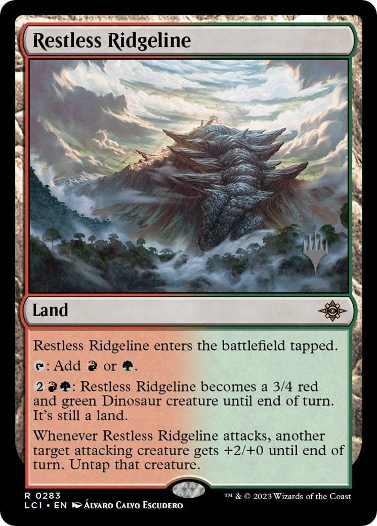 Restless Ridgeline (Promo Pack) [The Lost Caverns of Ixalan Promos] | Good Games North