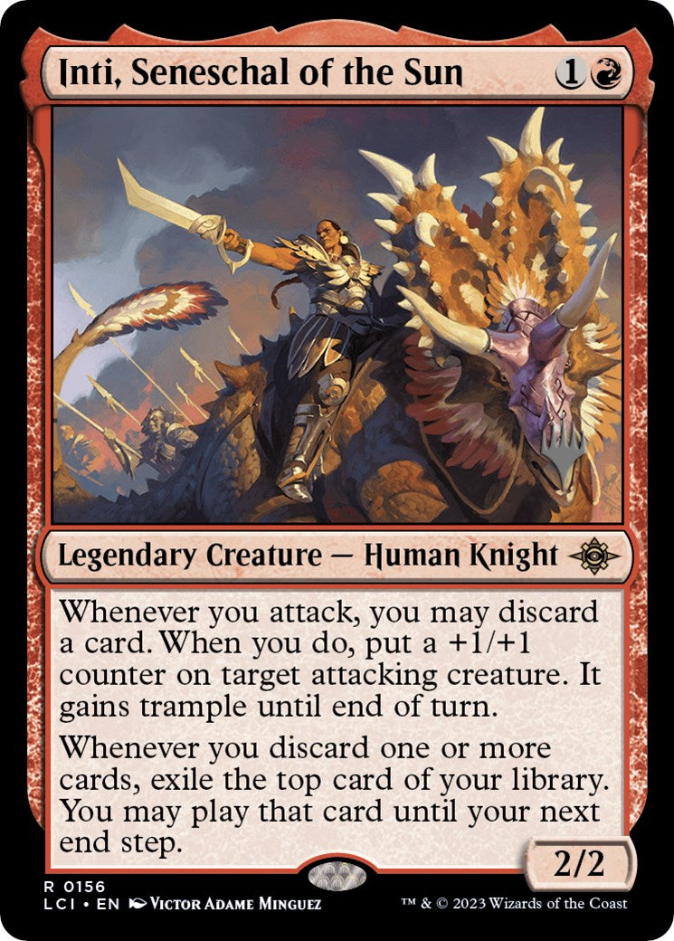 Inti, Seneschal of the Sun (Promo Pack) [The Lost Caverns of Ixalan Promos] | Good Games North