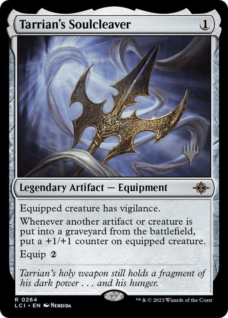 Tarrian's Soulcleaver (Promo Pack) [The Lost Caverns of Ixalan Promos] | Good Games North