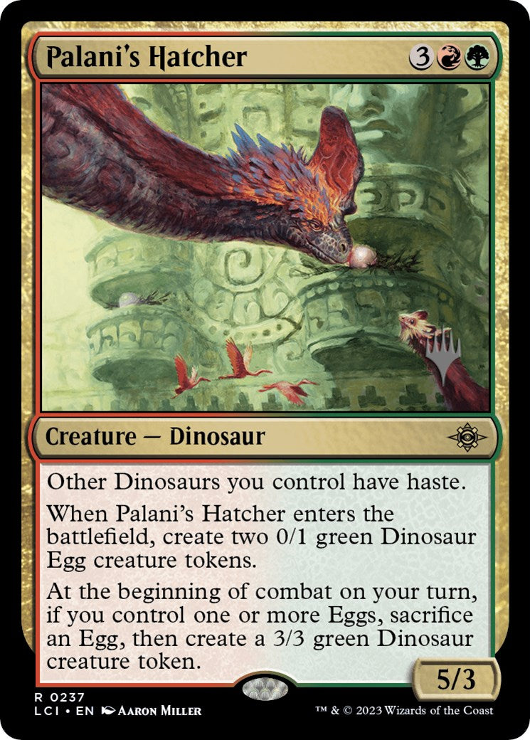 Palani's Hatcher (Promo Pack) [The Lost Caverns of Ixalan Promos] | Good Games North