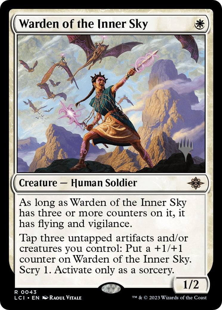 Warden of the Inner Sky (Promo Pack) [The Lost Caverns of Ixalan Promos] | Good Games North