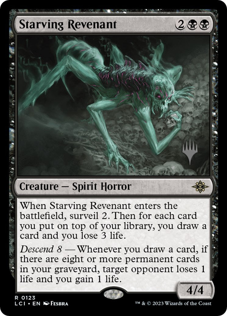 Starving Revenant (Promo Pack) [The Lost Caverns of Ixalan Promos] | Good Games North