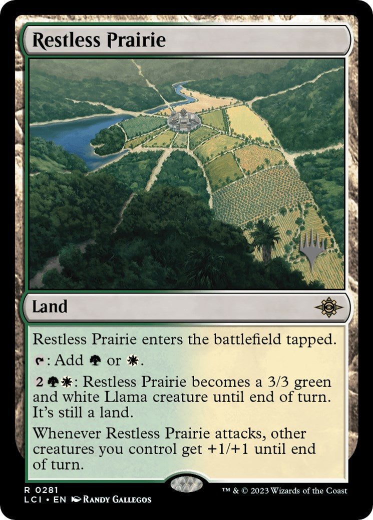 Restless Prairie (Promo Pack) [The Lost Caverns of Ixalan Promos] | Good Games North