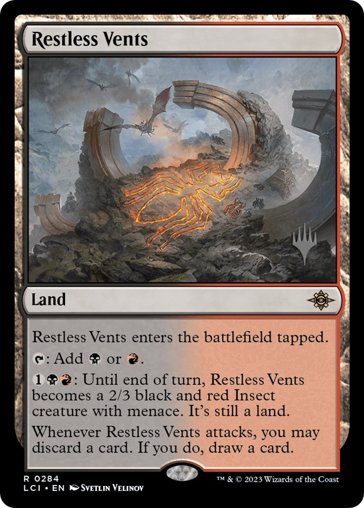 Restless Vents (Promo Pack) [The Lost Caverns of Ixalan Promos] | Good Games North