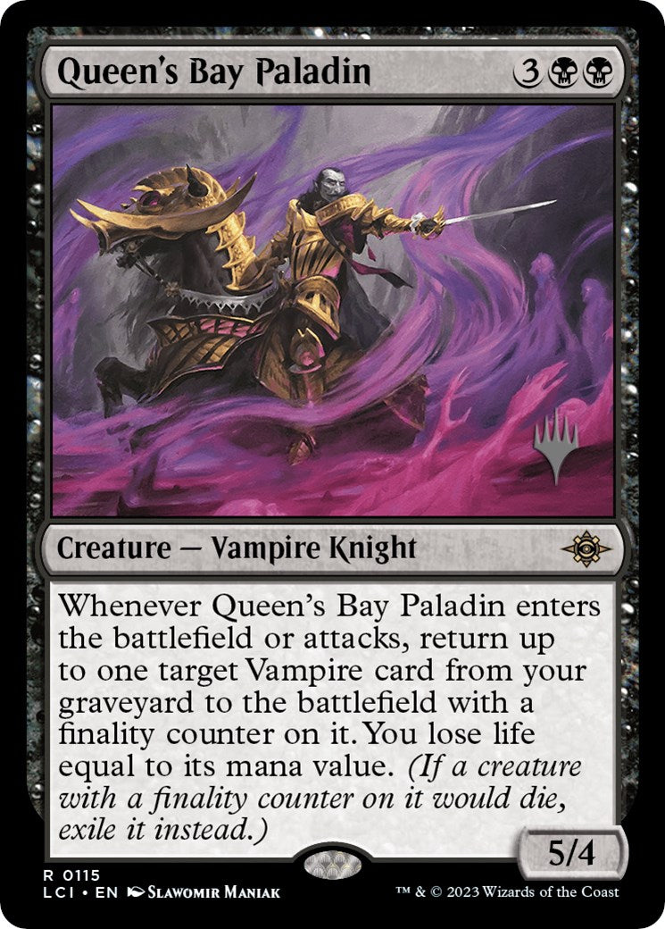 Queen's Bay Paladin (Promo Pack) [The Lost Caverns of Ixalan Promos] | Good Games North