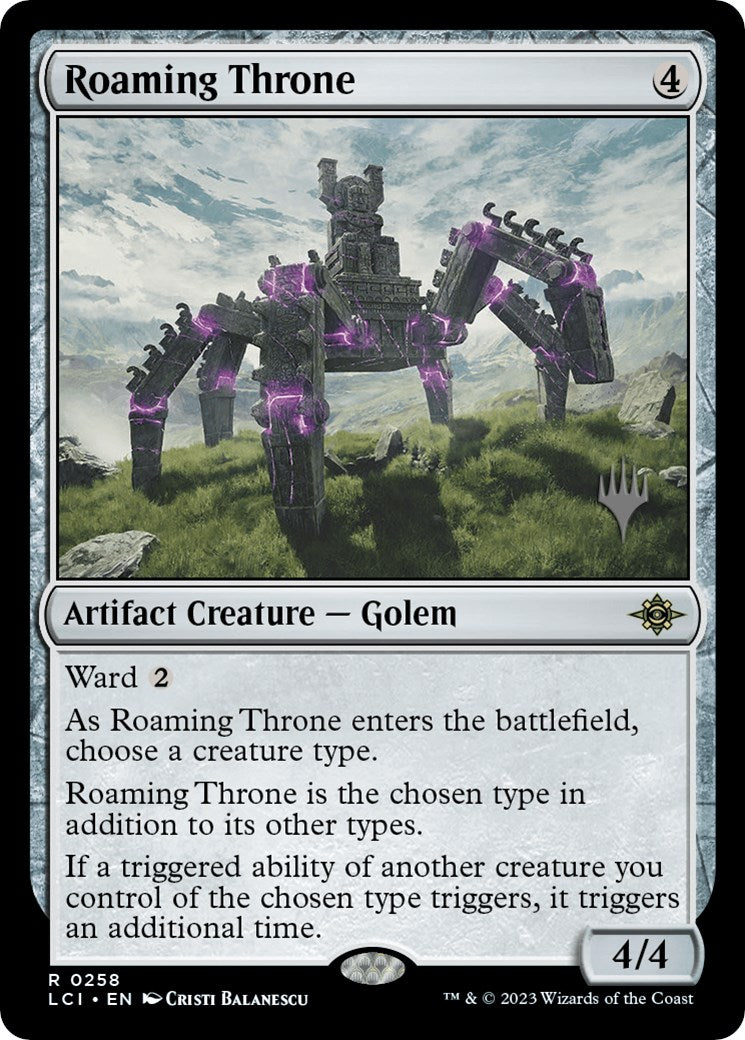 Roaming Throne (Promo Pack) [The Lost Caverns of Ixalan Promos] | Good Games North