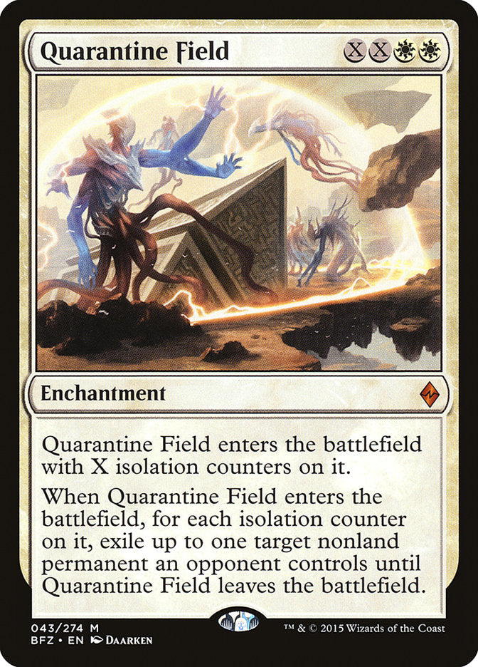 Quarantine Field (Battle for Zendikar)  - Foil | Good Games North