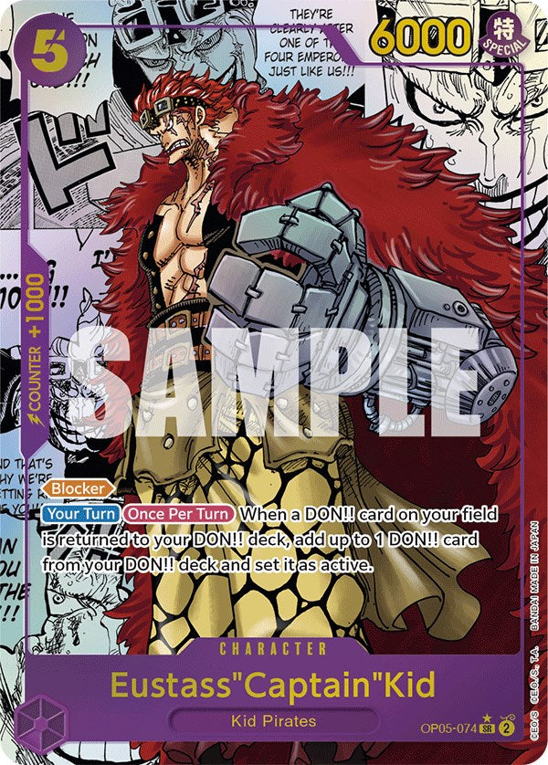 Eustass"Captain"Kid (Alternate Art)(Manga) [Awakening of the New Era] | Good Games North