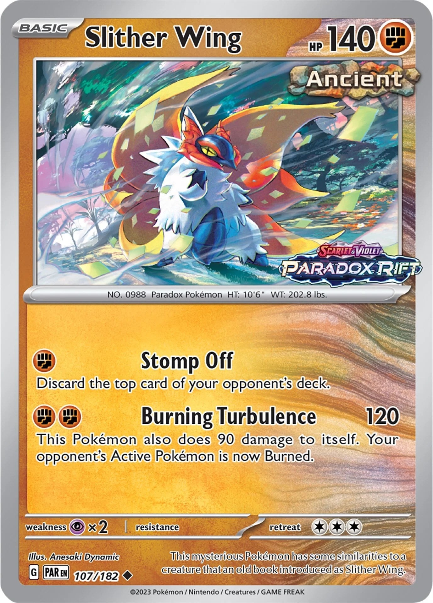 Slither Wing (107/182) (Store Exclusive Promo) [Miscellaneous Cards] | Good Games North