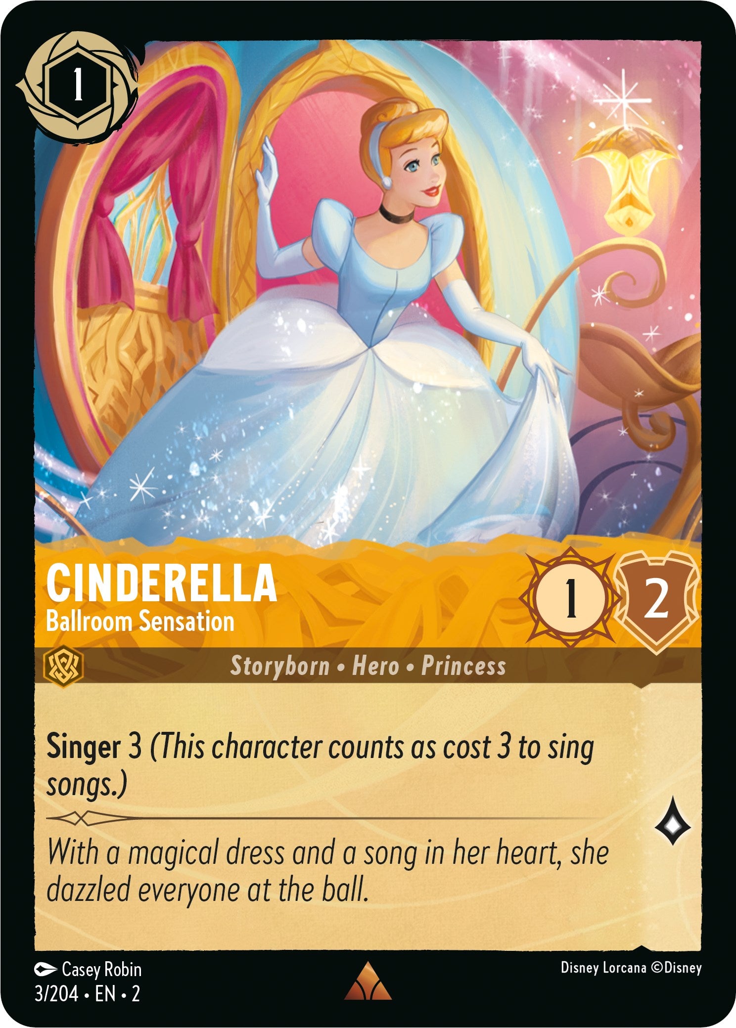 Cinderella - Ballroom Sensation (3/204) [Rise of the Floodborn] | Good Games North