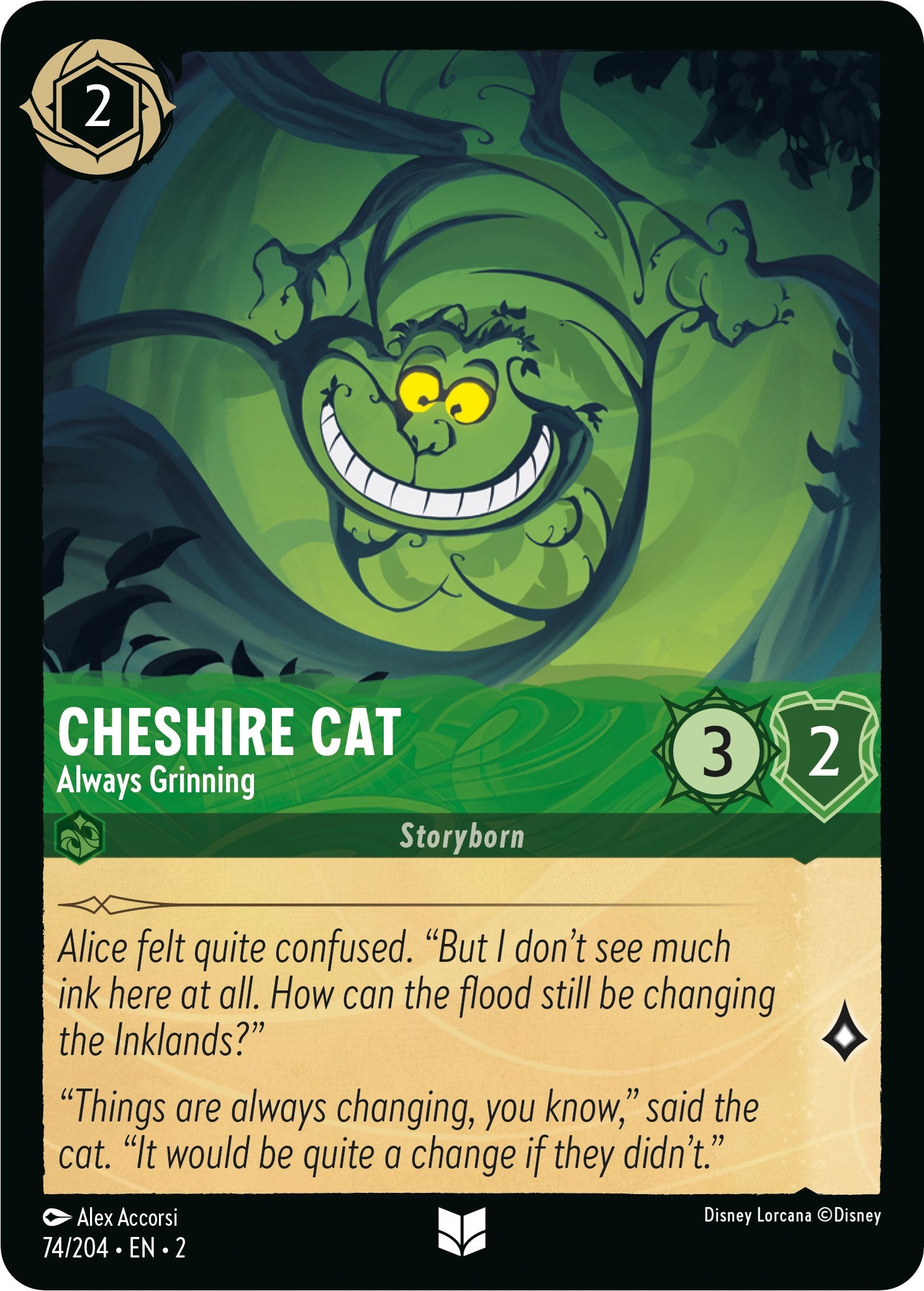 Cheshire Cat - Always Grinning (74/204) [Rise of the Floodborn] | Good Games North