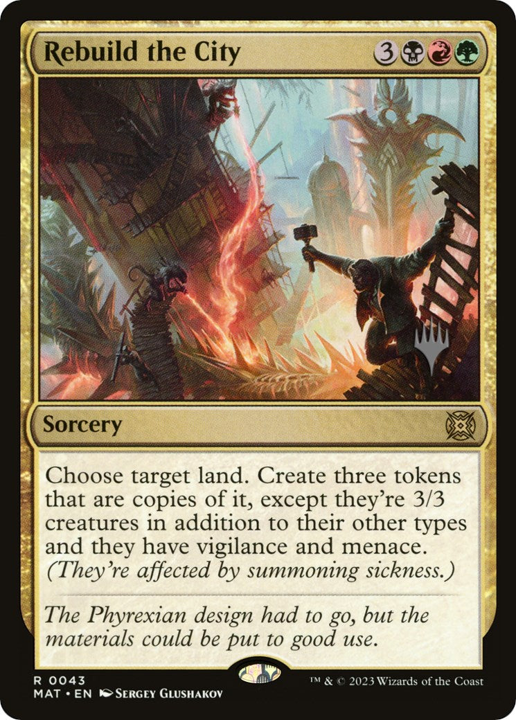 Rebuild the City (Promo Pack) [The Lost Caverns of Ixalan Promos] | Good Games North