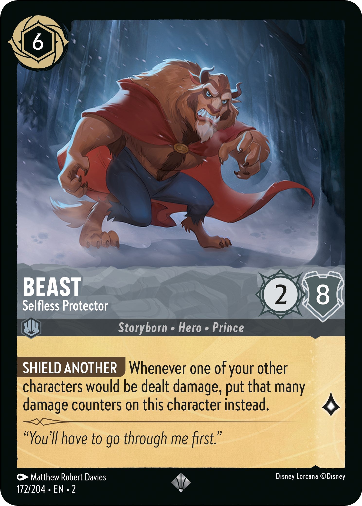 Beast - Selfless Protector (172/204) [Rise of the Floodborn] | Good Games North