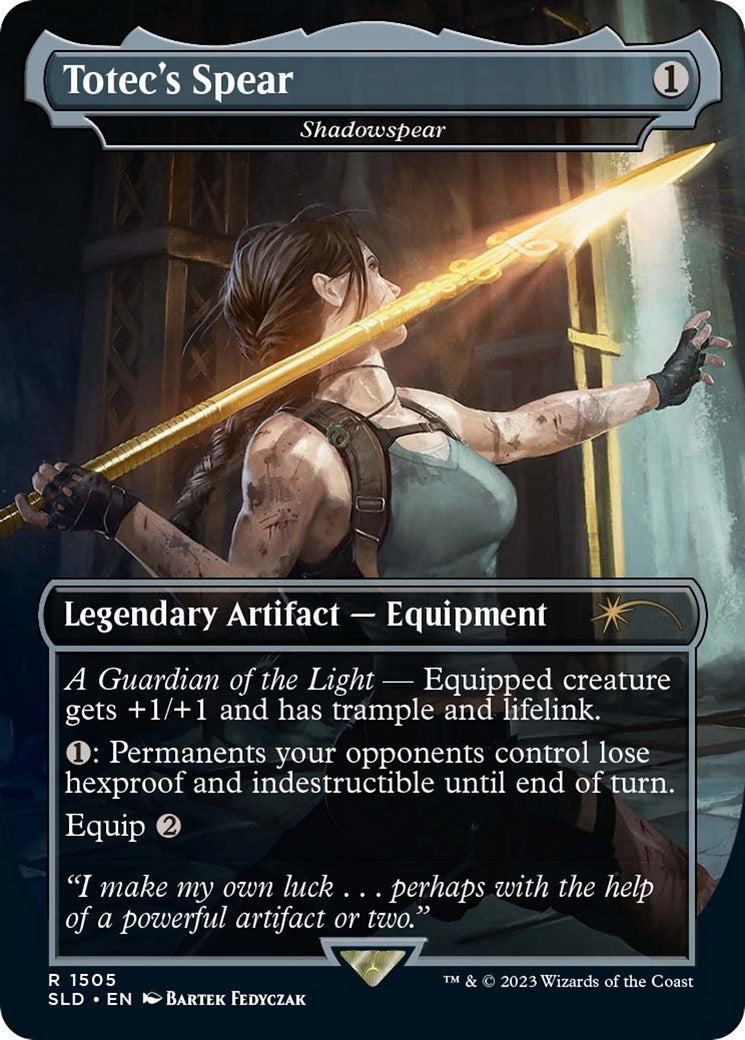 Totec's Spear - Shadowspear [Secret Lair Drop Series] | Good Games North