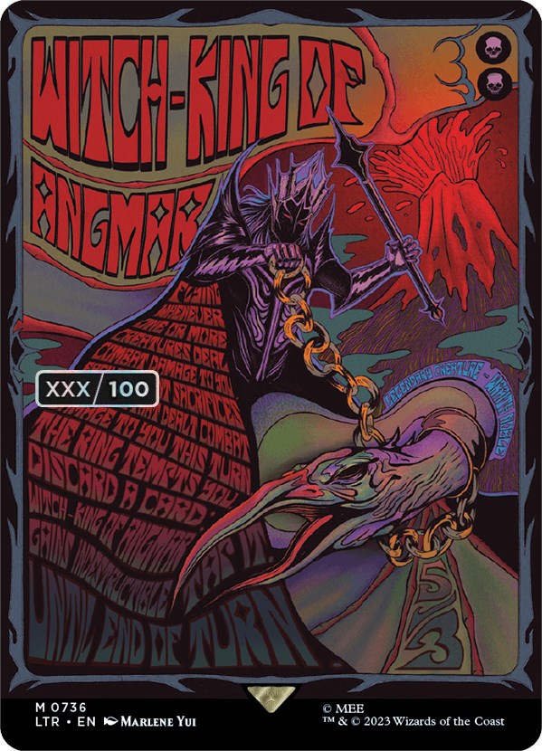 Witch-king of Angmar (Borderless Poster) (Serialized) [The Lord of the Rings: Tales of Middle-Earth] | Good Games North