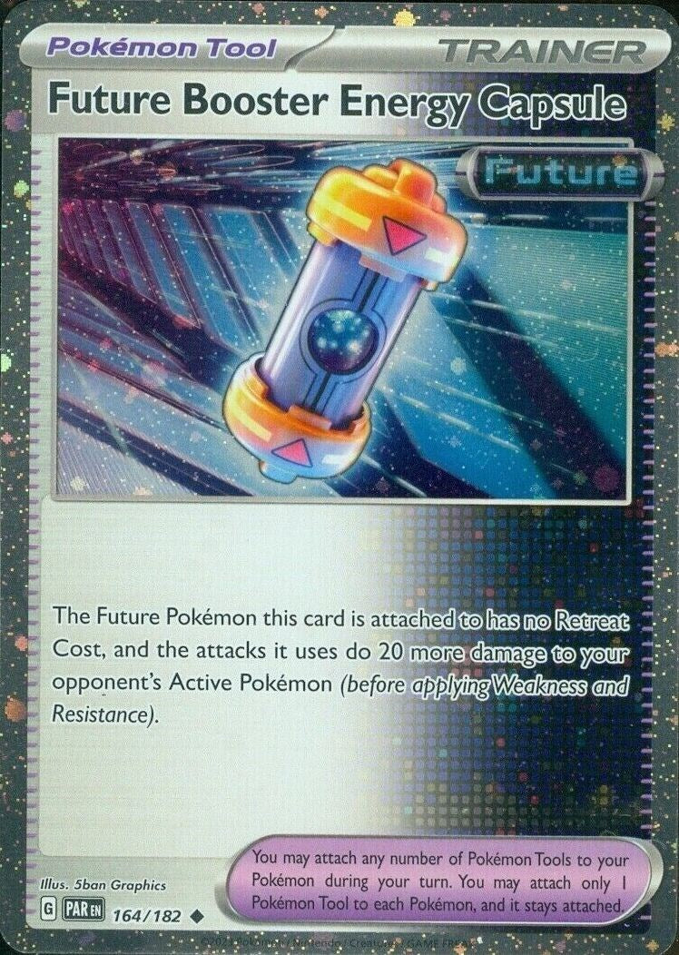Future Booster Energy Capsule (164/182) (Cosmos Holo) [Scarlet & Violet: Paradox Rift] | Good Games North