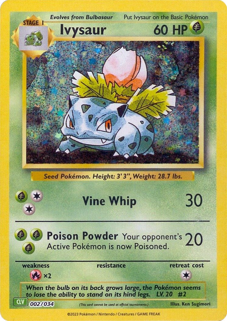 Ivysaur [Trading Card Game Classic] | Good Games North