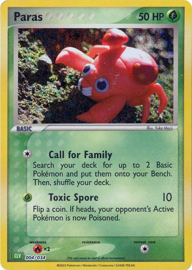 Paras [Trading Card Game Classic] | Good Games North