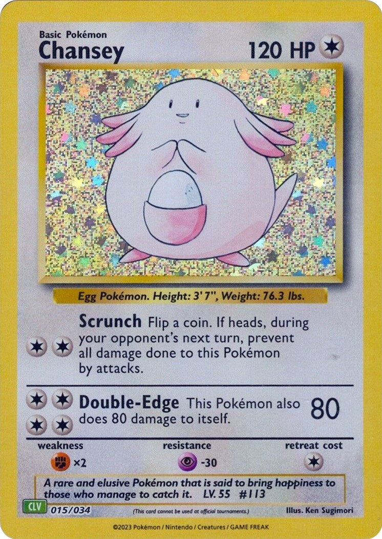 Chansey [Trading Card Game Classic] | Good Games North
