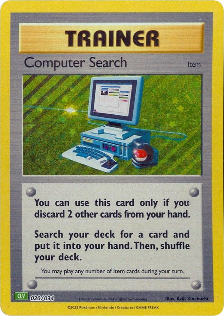 Computer Search (CLV) [Trading Card Game Classic] | Good Games North