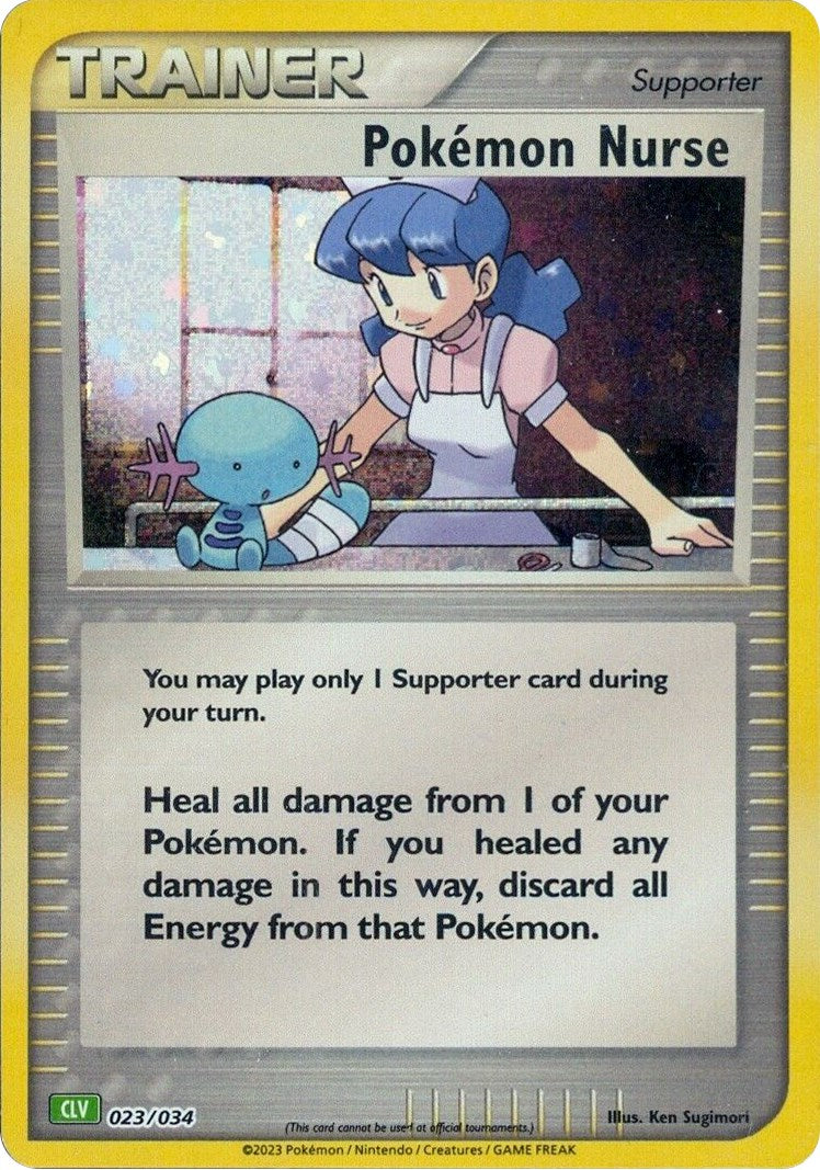 Pokemon Nurse (023/034) [Trading Card Game Classic] | Good Games North
