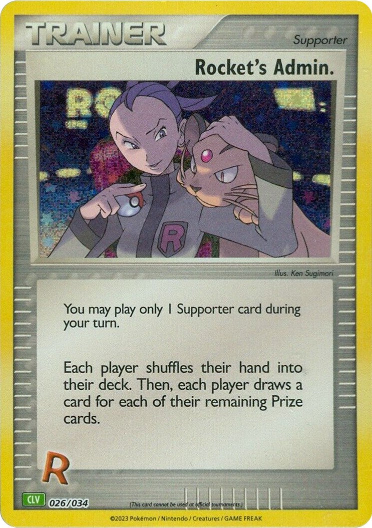 Rocket's Admin. (CLV) [Trading Card Game Classic] | Good Games North