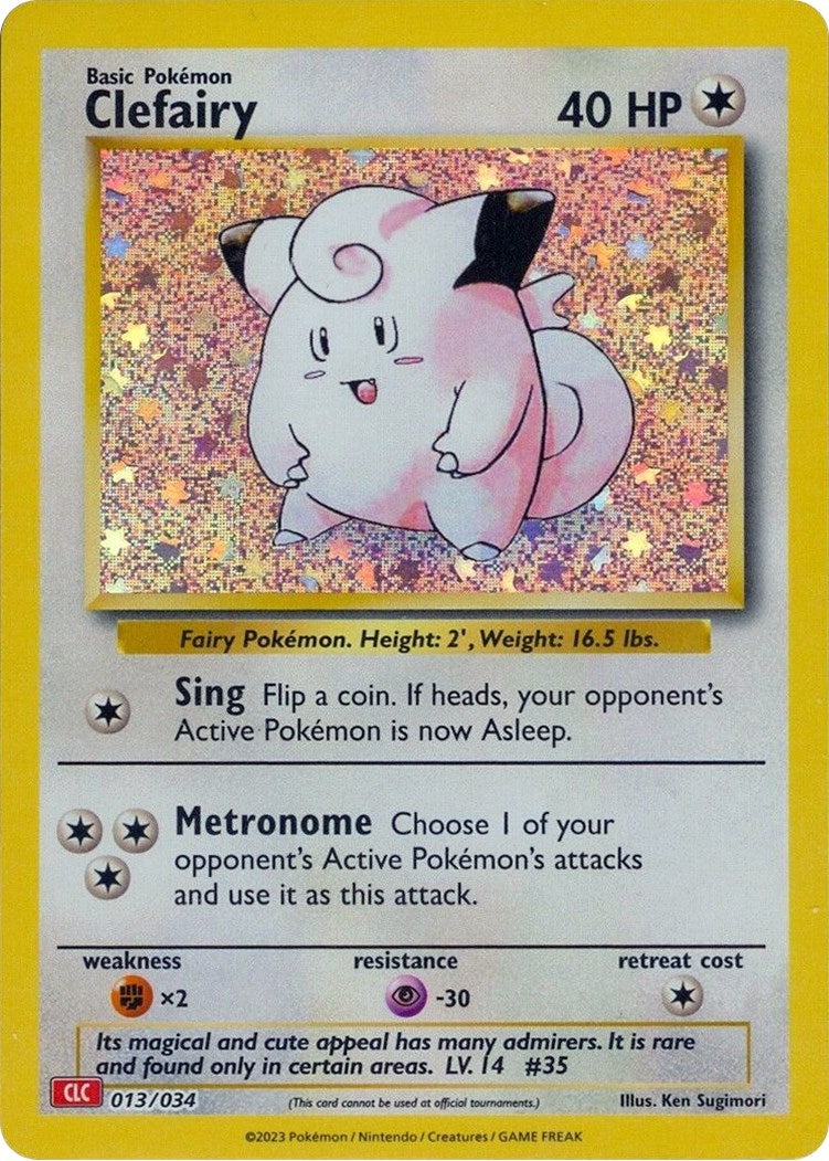Clefairy [Trading Card Game Classic] | Good Games North