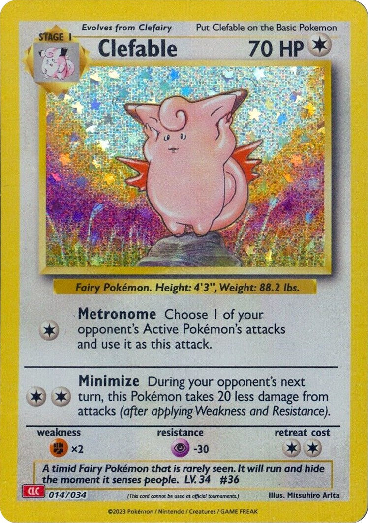 Clefable [Trading Card Game Classic] | Good Games North