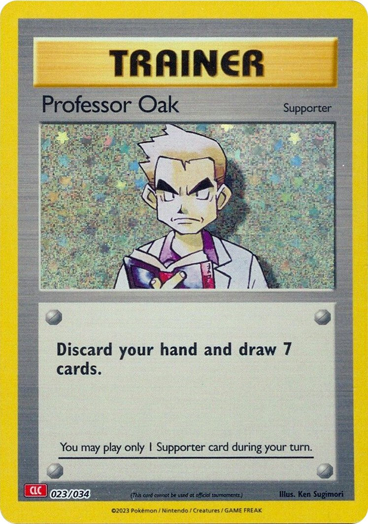 Professor Oak (CLC) [Trading Card Game Classic] | Good Games North