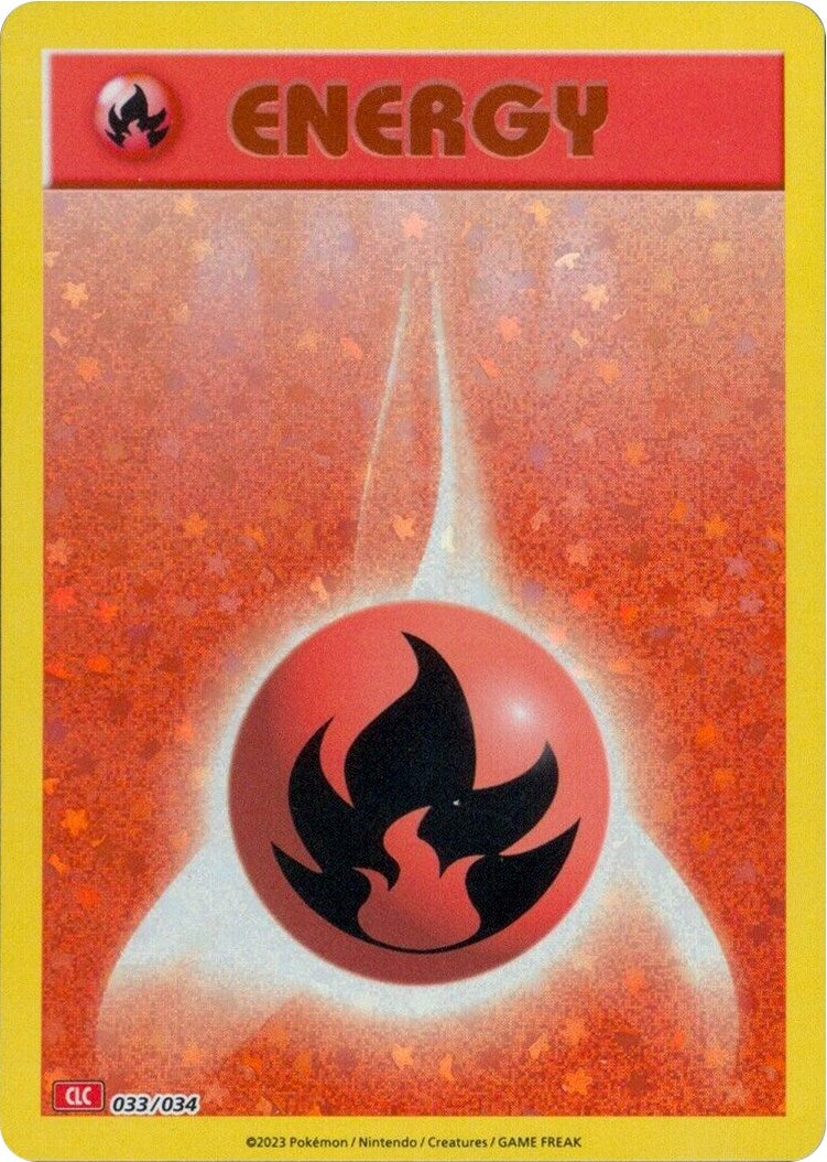 Basic Fire Energy [Trading Card Game Classic] | Good Games North