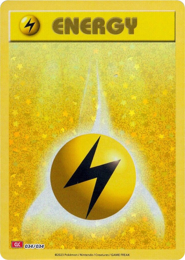 Basic Lightning Energy [Trading Card Game Classic] | Good Games North