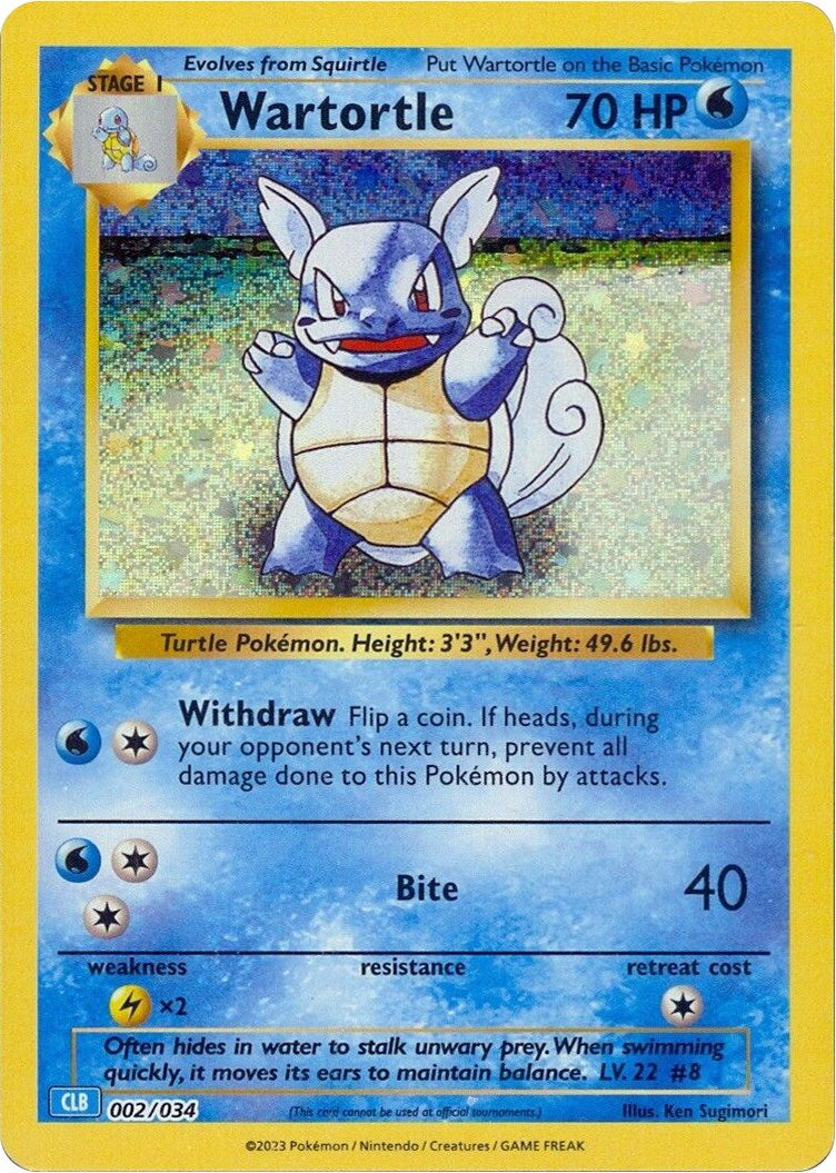 Wartortle [Trading Card Game Classic] | Good Games North
