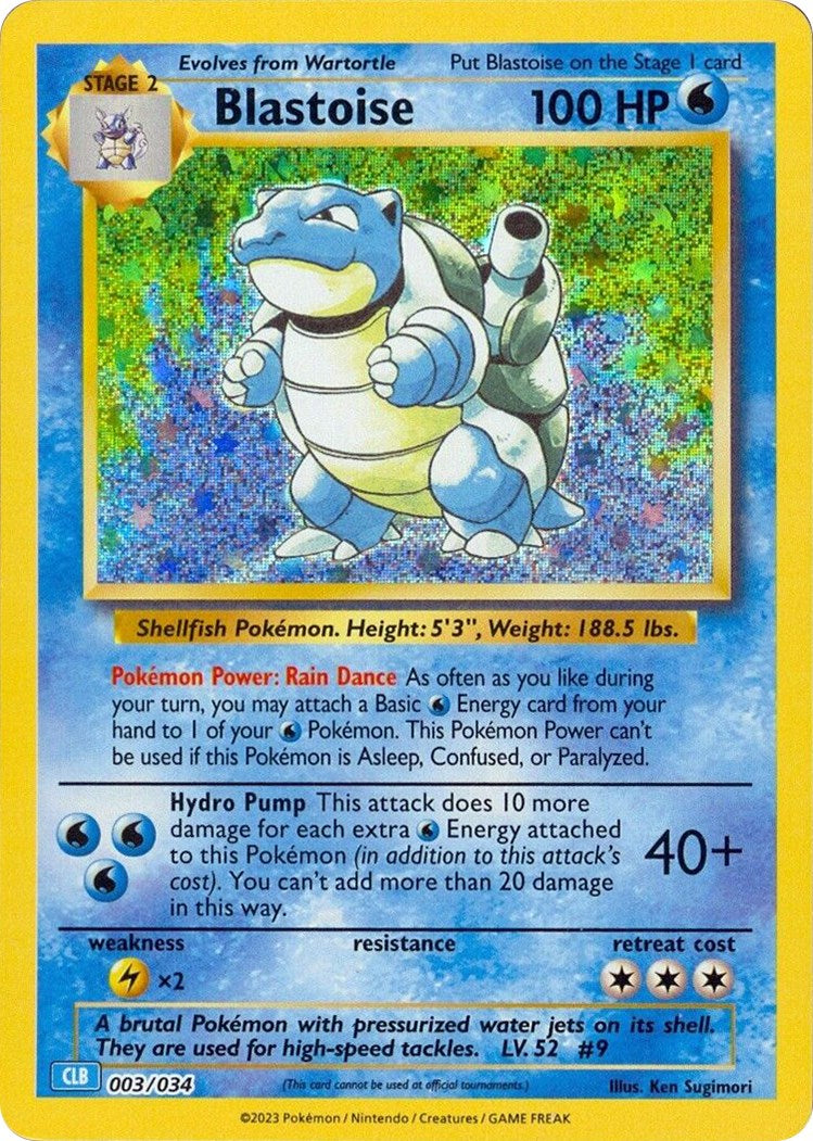 Blastoise [Trading Card Game Classic] | Good Games North