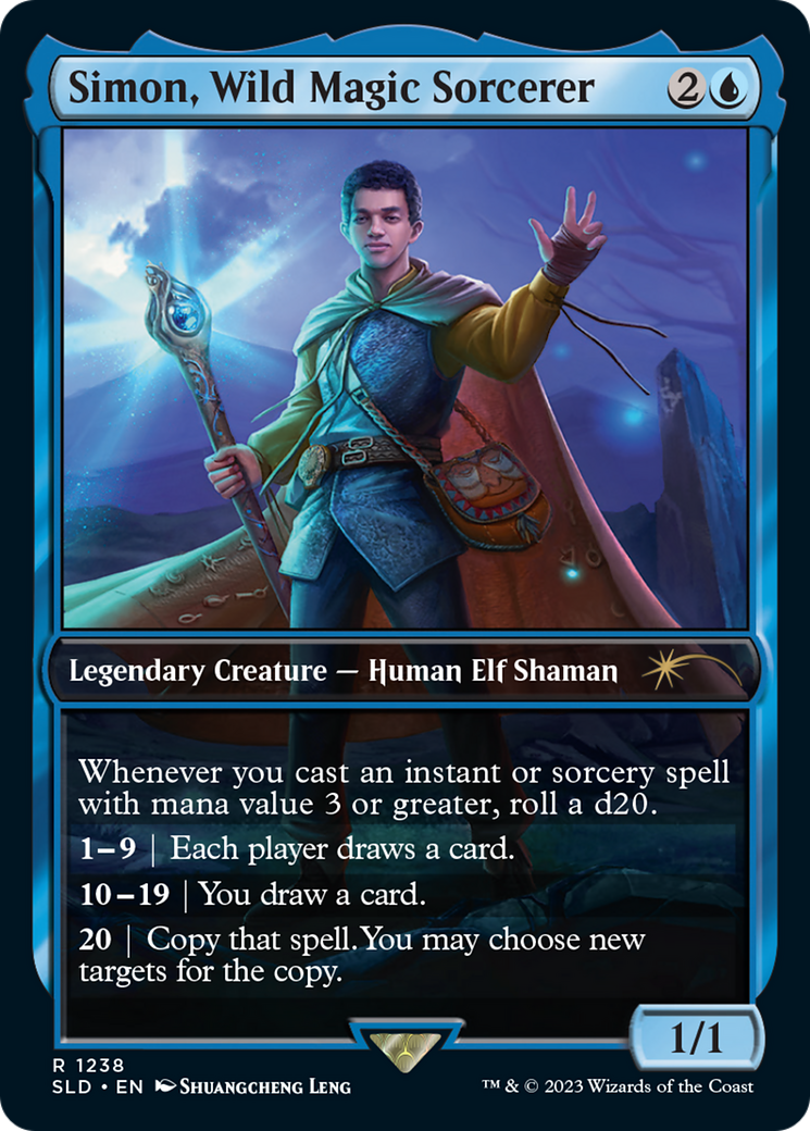 Simon, Wild Magic Sorcerer [Secret Lair Drop Series] | Good Games North