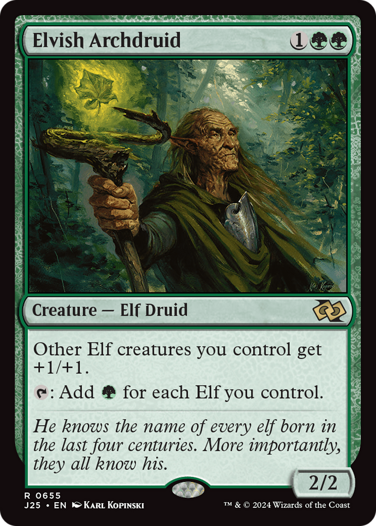 Elvish Archdruid [Foundations Jumpstart] | Good Games North