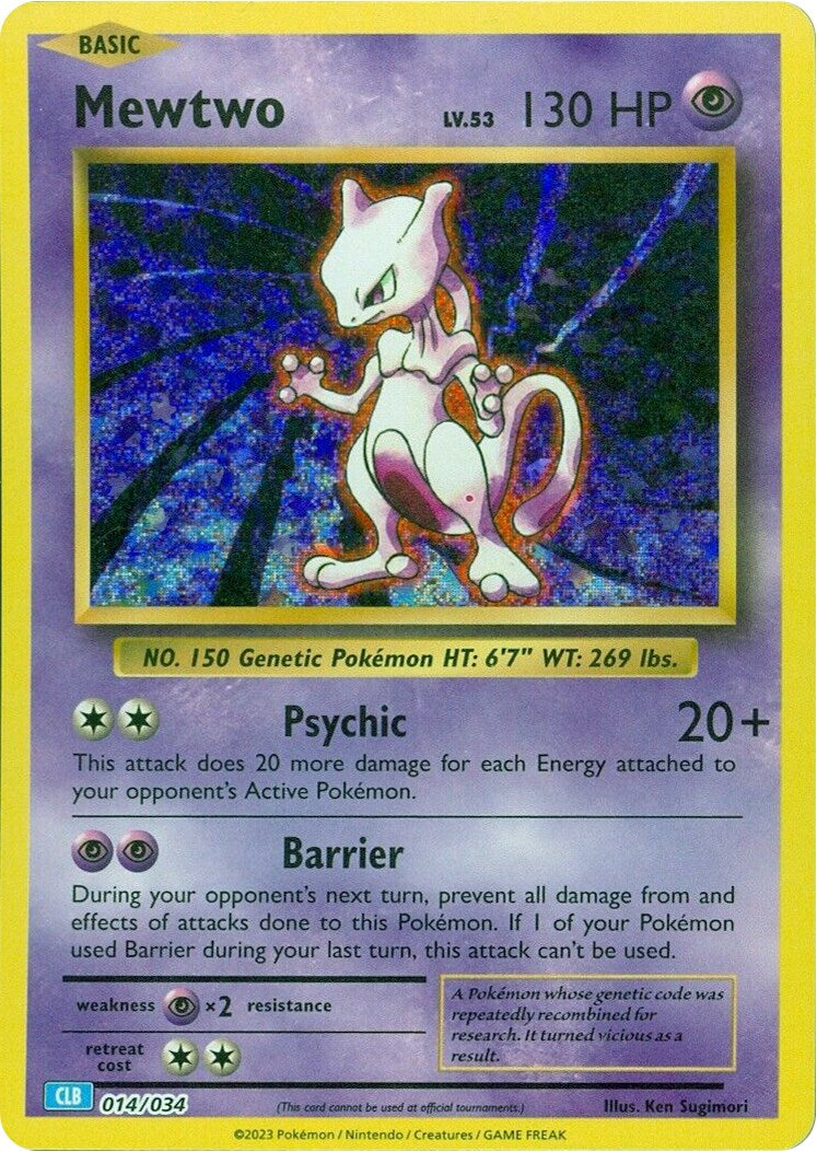 Mewtwo [Trading Card Game Classic] | Good Games North