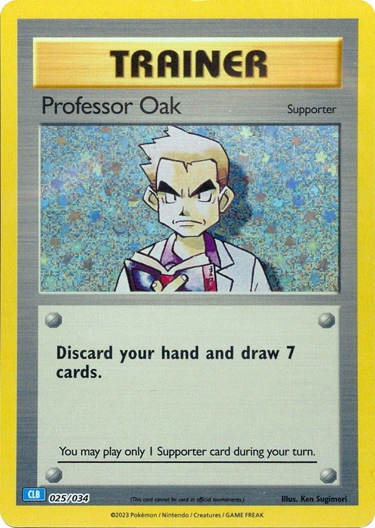 Professor Oak (CLB) [Trading Card Game Classic] | Good Games North