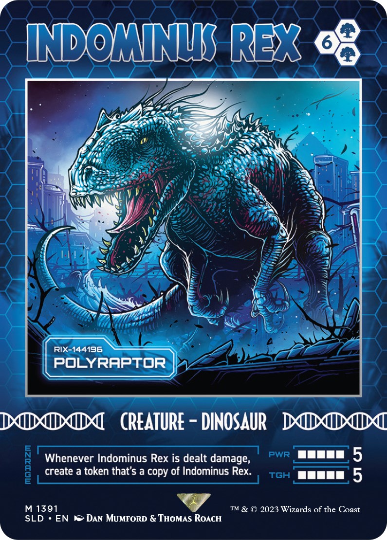Indominus Rex - Polyraptor [Secret Lair Drop Series] | Good Games North