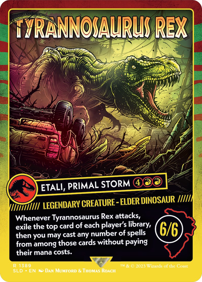 Tyrannosaurus Rex - Etali, Primal Storm [Secret Lair Drop Series] | Good Games North