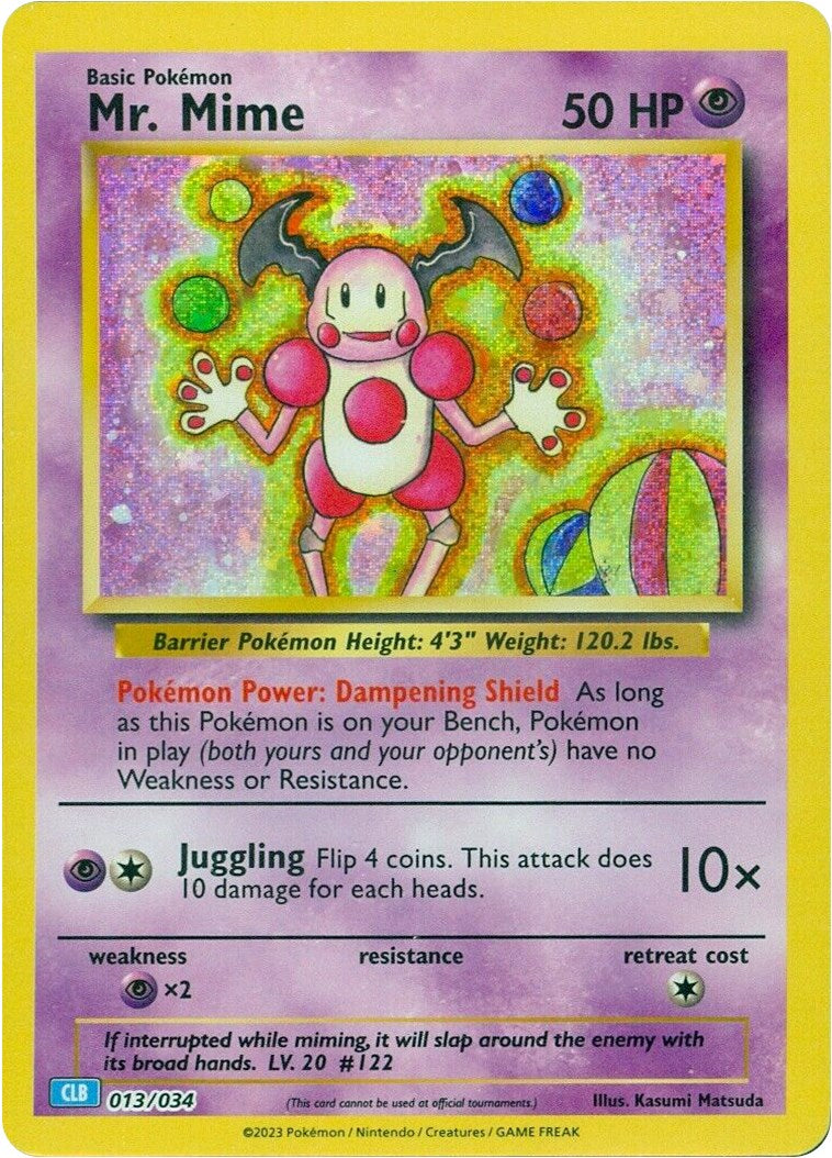 Mr. Mime [Trading Card Game Classic] | Good Games North