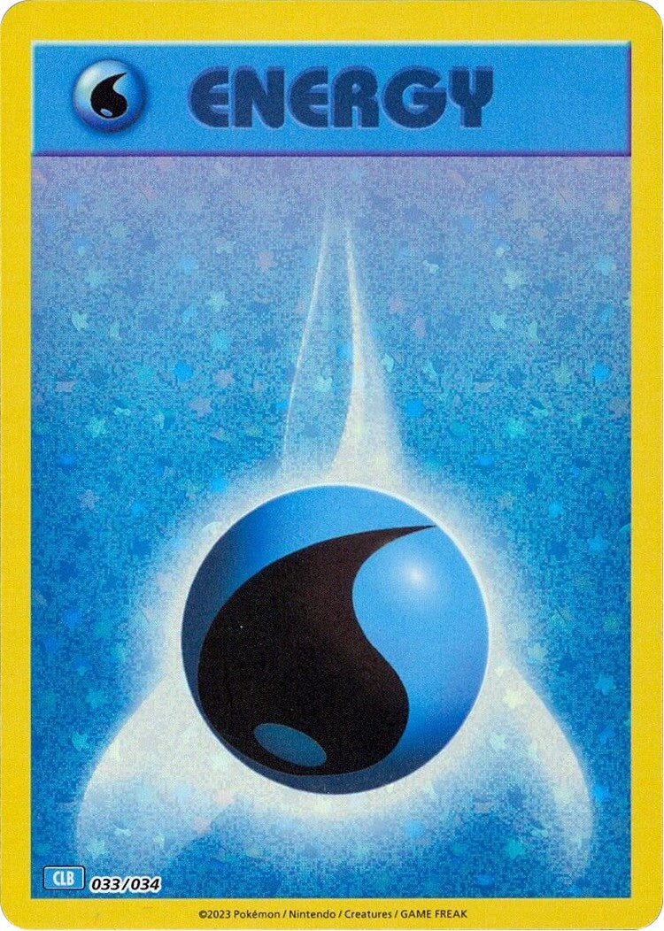 Basic Water Energy [Trading Card Game Classic] | Good Games North