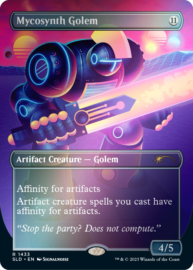 Mycosynth Golem (Rainbow Foil) [Secret Lair Drop Series] | Good Games North